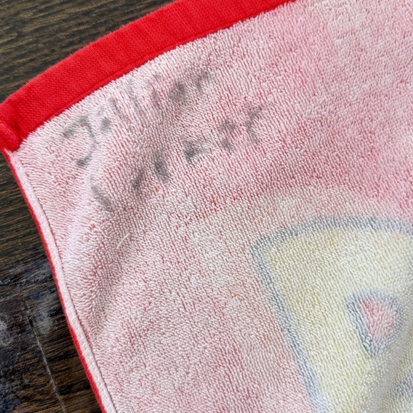 Vintage Sesame Street Big Bird Beach Towel - Made in Japan - Franco Mftg - Picture 11 of 13